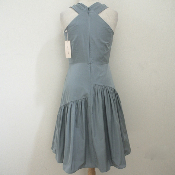 REBECCA TAYLOR Knot Neck Taffeta dress NWT - Picture 6 of 8